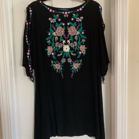 BluHeaven Embroidered Floral Dress - Picture 1 of 3
